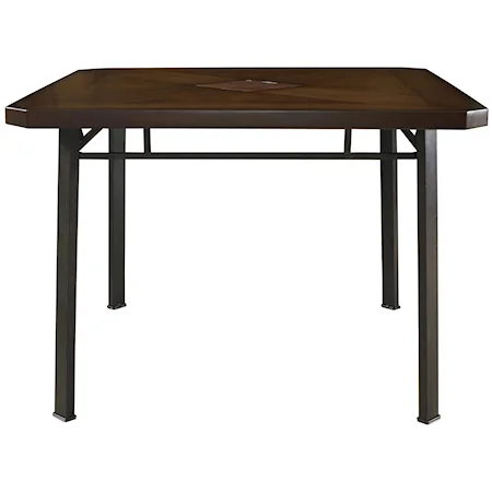 Jefferson Dining Table with Diamond Slate Top